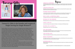 Learn more about Tamara B. Gibbs and her speaking topics.